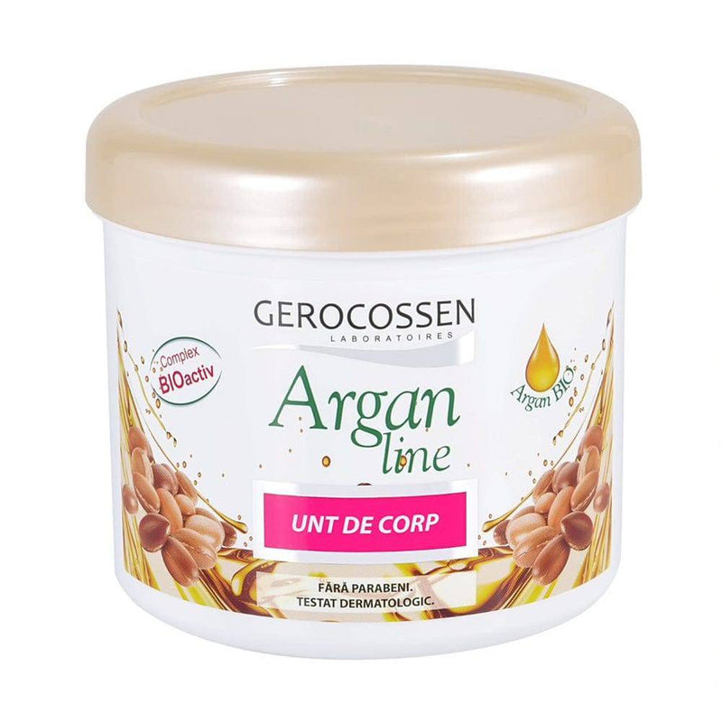 Unt de corp luxuriant Argan Line 450 ml, Gerocossen