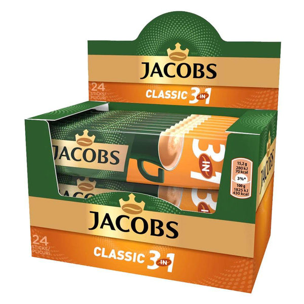 Jacobs 3 in 1 Classic (24 plicuri) - Delumani - Magazin Romanesc 