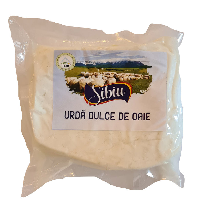 Urda dulce de Sibiu din lapte de oaie