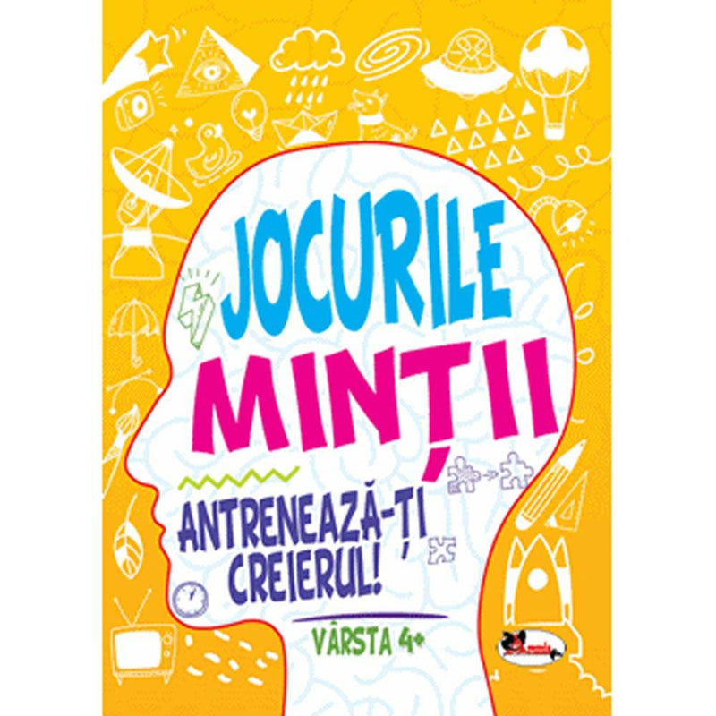 Jocurile mintii. Antreneaza-ti creierul! Varsta 4+ - Aramis - Delumani - Magazin Romanesc 