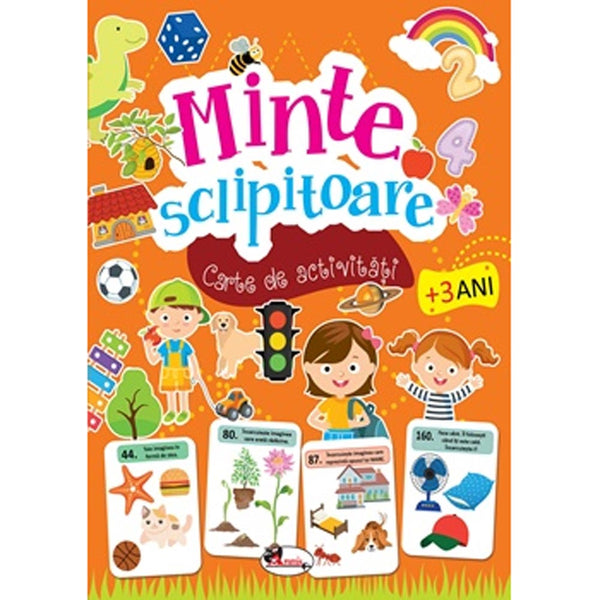 Minte sclipitoare. Carte de activitati +3 ani - Dreamland Publications - Delumani - Magazin Romanesc 