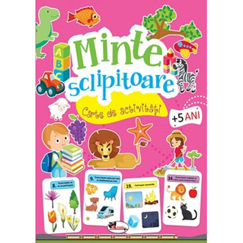 Minte sclipitoare. Carte de activitati +5 ani - Dreamland Publications - Delumani - Magazin Romanesc 