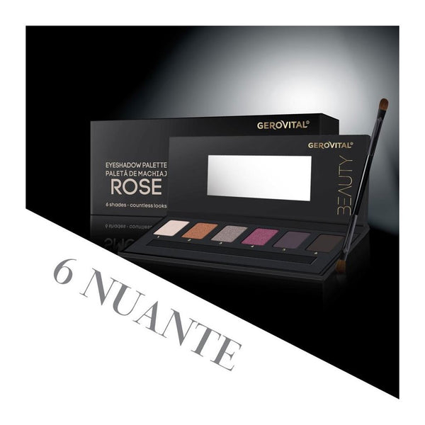 Paleta Fard De Pleoape Rose - Gerovital Beauty Farmec