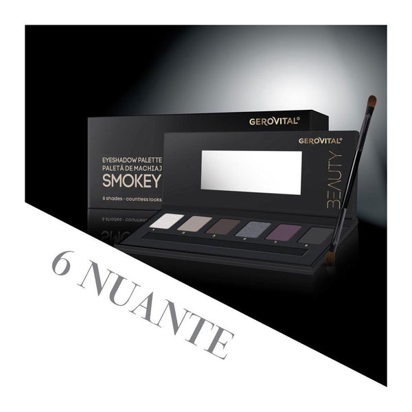 Paleta Fard De Pleoape Smokey - Gerovital Beauty Farmec