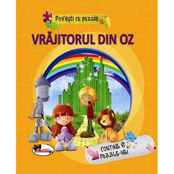 Povesti cu puzzle - Vrajitorul din Oz - Aramis - Delumani - Magazin Romanesc 