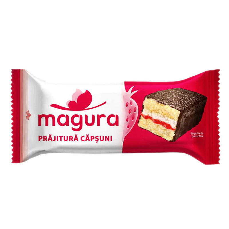 Magura prajitura cu capsuni