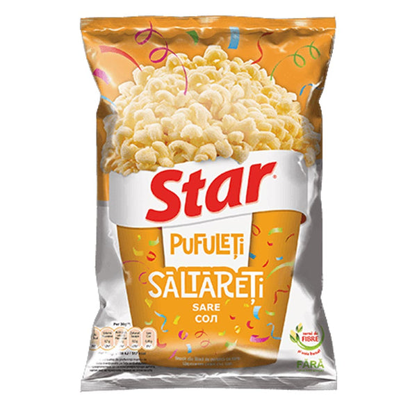 Pufuleti Star saltareti cu sare