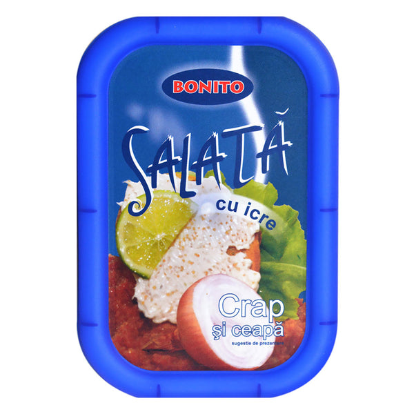 Salata cu icre de crap si ceapa (Bonito)